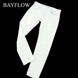 BAYFLOW ベイフロー 通年 リペア＆USED加工★ ストレッチ スキニー デニム パンツ ジーンズ Sz.32　メンズ　C4B00252_1#R