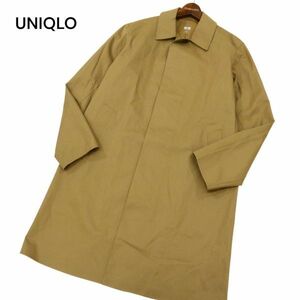 UNIQLO ユニクロ 通年 防風 防水 透湿★ ブロックテック ステンカラー コート Sz.XS　メンズ　C4T00529_1#O