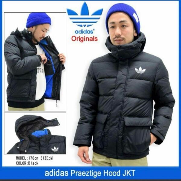 adidas originals アディダス オリジナルス ダウンジャケット ダウン55% Size L