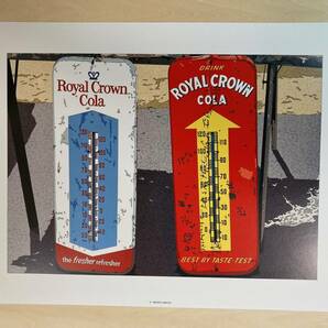 鈴木英人 アートポスター DRINK ROYAL CROWN COLA 大型B3サイズ 36.4×51.5ｃm　25