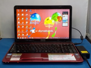 010408 dynabook T351/57CRK Core i5-2410M Mem8GB HDD750GB Win7Home