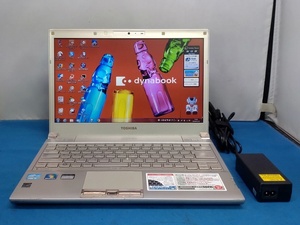 011102 dynabook R732/36FK Core i5-3210M Mem4GB HDD640GB Win7Home JUNK