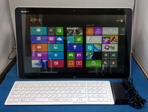 011812 VAIO SVJ20228CJW Core i5-3337U Mem4GB HDD1TB Win8 JUNK_画像1