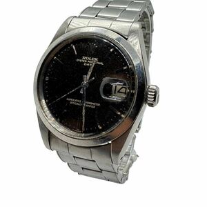 ロレックス ROLEX オイスターパーペチュアルデイト Ref.1500 メンズ腕時計 自動巻き 黒文字盤 アンティーク