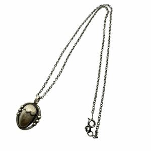 ジョージジャンセン GEORG JENSEN ネックレス SV925 14.7g シルバー アンティーク 