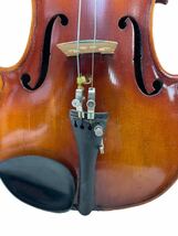 【中古年代物 ジャンク品】Kiso Suzuki Violin Co.ltd Copy of Antonius Stradivarus1720 Anno 1969 No.8Japan バイオリン 3/4_画像5