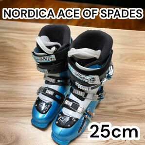 美品ノルディカ スキーブーツ 25cm ACE OF SPADES NORDICA スキー靴