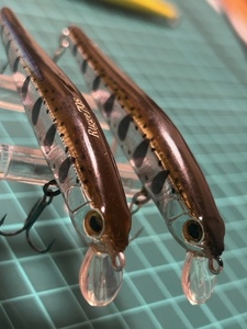 ジップベイツ　リッジ　７０S　７０F　荒瀬山女魚　2個セット　美品　 zip baits rigge 