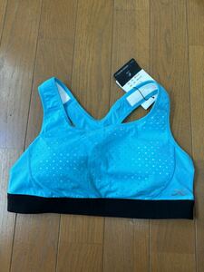 * Wacoal CW-X sports bra L(AB cup ) blue new goods 7,260 jpy . sweat speed .WBY198yure difficult running Jim yoga 