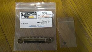 Faber TPWC Compensated Aluminum Wraparound Tailpiece Nickel 3020-0