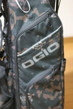 超人気完売モデル オジオ OGIO 10インチ 8分割 スタンド キャディバッグ WOODE HYBRID　カモフラ　迷彩モデル_画像7