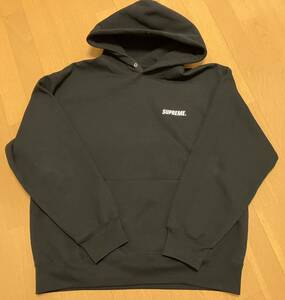 Supreme Crown Hooded Sweatshirt 黒 Black パーカー L シュプリーム