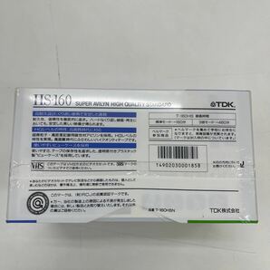 Y1141455 TDK HS160. HIGH QUALITY STANDARD T-160HS. VHS. 160min/480min. 4個セット 未開封未使用品の画像2