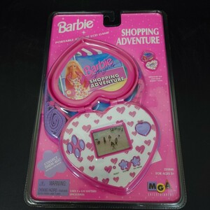 k1181704　未使用　未開封　保管品　Barbi PORTABLE ARCADE LCD GAME SHOPPING ADVENTURR バービー　ビンテージ 　海外版　マテル　Mattel