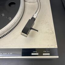 Y1201541 Technics テクニクス SL-Q33 ターンテーブル レコードプレーヤー ステレオ 音響機器 通電確認済み　ジャンク 針なし 回らず_画像5