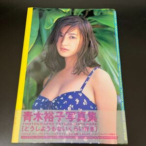 Y1211331 どうしようもないくらい好き　青木裕子　写真集　グラビア　アイドル　雑誌　本　芸能人