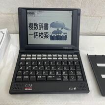 Y1271151 セイコー電子辞書　SR-G9003　電池での使用確認済み　SEIKO SII_画像2