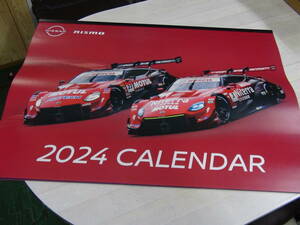 日産 NISMO　壁掛けカレンダー2024 ニスモフェスティバルのポスター付き