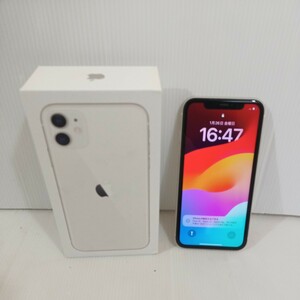 iPhone 11 64GB MWLU2J/A 残債なし　SIMフリー　バッテリー83%　動作問題ありません　（1.25）