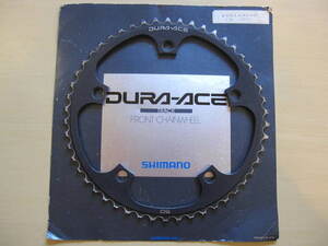 【即決価格】シマノ(SHIMANO) DURA-ACE(デュラエース) 7600系 ピスト/トラック用チェーンリング 薄歯 1/2×3/32インチ 50T グレー 美品