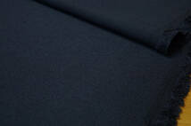 シャリさらスーツ地ウール中厚ややソフト微ハリコシ濃紺長4ｍ巾145㎝ ジャケット ワンピース プルオーバー パンツ スカート _画像2