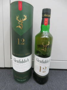 ■□73499 Glenfiddich TWELVE グレンフィディック 12年 700ml 40％ 未開栓 箱付き　スコッチウィスキー□■