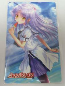 #73762-18 未使用 ANGEL BEATS エンジェルビーツ 天使ちゃんテレカ テレホンカード