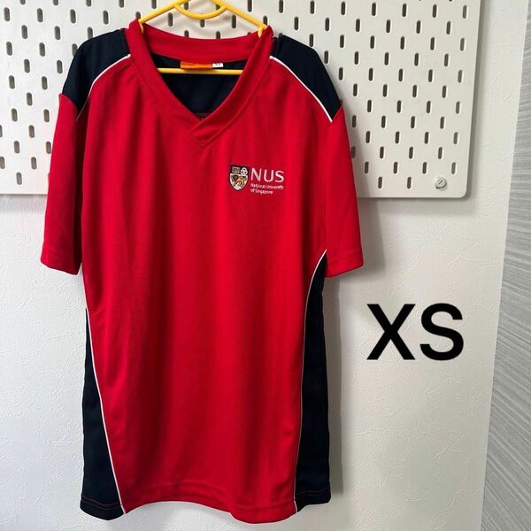 スポーツウェア　XS ジュニア　メンズ　半袖　サッカー　Tシャツ　NUS 半袖Tシャツ