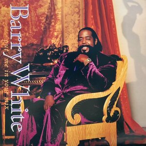 BARRY WHITE / Put Me In Your Mix LP Vinyl record (アナログ盤・レコード)