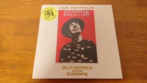 名盤！！！☆TARANTURA タランチュラ☆ Led Zeppelin “BLITZKRIEG OVER EUROPE”(3CD）