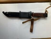 ソ連軍 レプリカ銃剣 ラバーブレード バヨネット AK74 ソビエト軍 _画像1