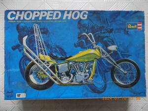 CHOPPED HOG ( Revell 1/8 Scale Ready to assemble plastic model of a king of the road super cycle ! )