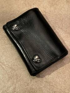 クロムハーツ 3フォールドウォレット 3つ折り財布 Chrome Hearts 