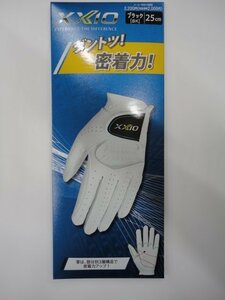 #NEW XXIO!! XXIO high performance all weather Golf men's glove [BK/25cm]{.*.: synthetic leather }GGG-X020