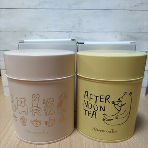 新品　アフタヌーンティールーム　Afternoon　tea　room　2023　2024　福袋　キャニスター缶　　犬　ワンちゃん　網中いづる　サクマユウコ