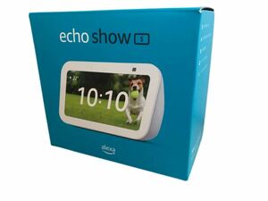 Echo Show 5 (エコーショー5) 第3世代 グレーシャーホワイト- スマートディスプレイ with Alexa、2メガピクセルカメラ付き