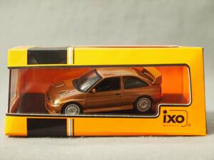 Ford Escort RS Cosworth 'Custom' 1992 год Copper ixo 1/43 CLC415N [ бумага коробка . цвет ]