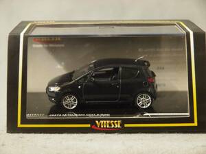 ( limitation 533pcs) Mitsubishi Colt 3 Door ( Europe specification LHD 2008 year latter term type ) Sparkling Black Vitesse 1/43 29273