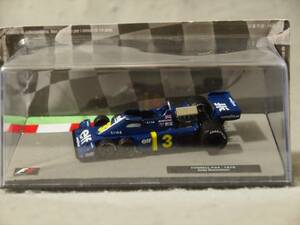 Tyrrell P34 1976年日本GP #3 ジョディ・シェクター 'たいれる''しえくたあ' デアゴスティーニ F1マシンコレクション 1/43【模型のみ】