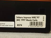 スバル インプレッサ WRC '97 1997年 モンテカルロ優勝 #4 ピエロ・リアッティ hpi 1/43 943_画像8