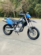 KAWASAKI D-Tracker LX250E-A カワサキ Dトラッカー 15077km 美車 FCRキャブカスタム車 モタード 売り切り( KLX DR KDX CRM WR DT XR KTM)_画像9