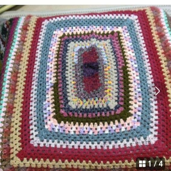 ハンドメイド 手編み 正方形のこたつ70×70サイズ