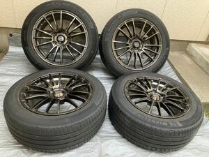 軽量 ウェッズスポーツホイール SA-15R 7J16 5/114 ET42 205/55R16 Michelinプライマシー4 1台分セット