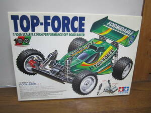 激レア 当時物 新品未使用 タミヤ トップフォース TAMIYA EP R/C TOP-FORCE 1/10 ハイパフォーマンスオフロードレーサー 100作記念RC 4WD