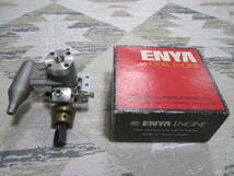 ENYA 水冷 21CX MARINE マリン ENGINE エンヤ MADE IN JAPAN 模型 船舶 エンジン MADE IN JAPAN K＆B MODEL 4201 レア 塩谷製作所 日本製造_画像1