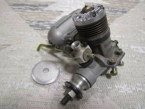  web la3.5ccm Webra model airplane engine Made in Germany ultra rare Germany manufacture OS 702 muffler attached 