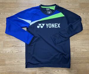 【送料込】YONEX ユニライトトレーナー 31051 ネイビーブルー M UNISEX 男女兼用 2023秋冬 数量限定