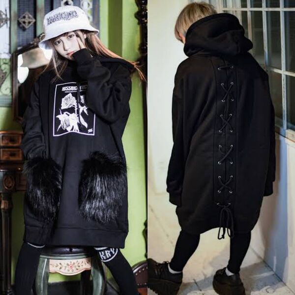 KRY clothing FURRORE ファーポケットパーカー