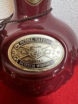 JP874＊古酒 未開栓品 ROYAL SALUTE ロイヤルサルート スコッチウイスキー 陶器ボトル 赤色 700ml 43%＊_画像2