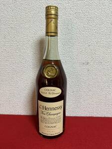 JP877＊古酒 未開栓品 Hennessy ヘネシー Fine Champagne COGNACS ブランデー 700ml 40%＊